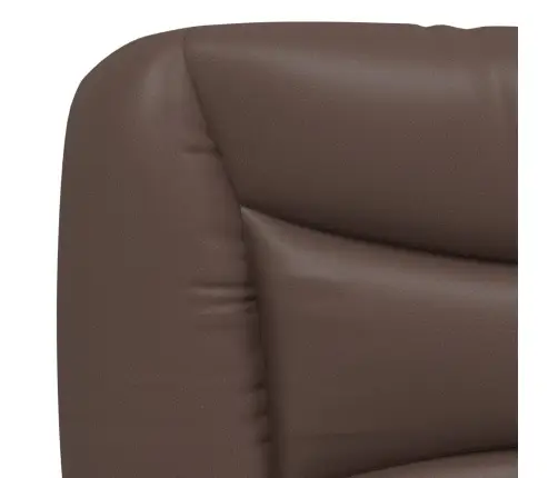 Galvgaļa Spilvens, Brūns, 90 Cm, Mākslīgā Āda Vidaxl Galvgaļa Spilvens, Brūns, 90 Cm, Mākslīgā Āda Vidaxl