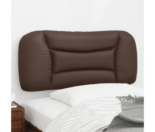 Galvgaļa Spilvens, Brūns, 90 Cm, Mākslīgā Āda Vidaxl Galvgaļa Spilvens, Brūns, 90 Cm, Mākslīgā Āda Vidaxl