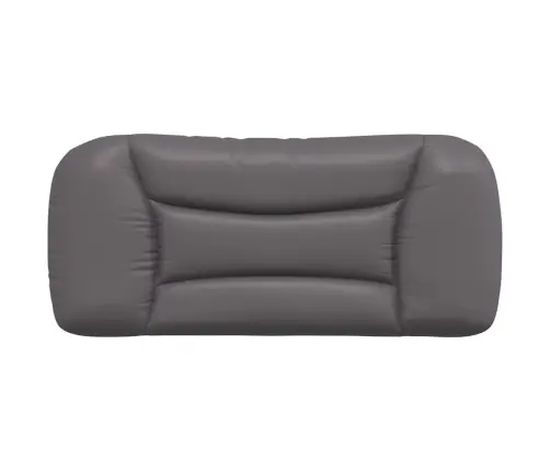 Galvgaļa Spilvens, Pelēks, 90 Cm, Mākslīgā Āda Vidaxl