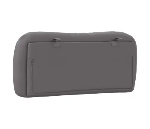 Galvgaļa Spilvens, Pelēks, 90 Cm, Mākslīgā Āda Vidaxl