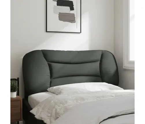 Galvgaļa Spilvens, Tumši Pelēks, 100 Cm, Audums Vidaxl