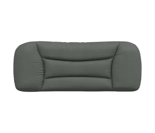 Galvgaļa Spilvens, Tumši Pelēks, 100 Cm, Audums Vidaxl