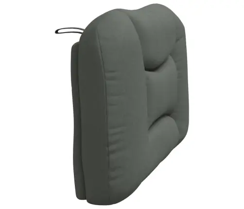 Galvgaļa Spilvens, Tumši Pelēks, 100 Cm, Audums Vidaxl