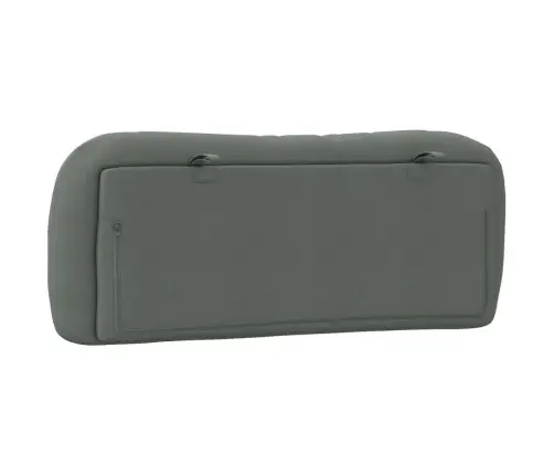 Galvgaļa Spilvens, Tumši Pelēks, 100 Cm, Audums Vidaxl