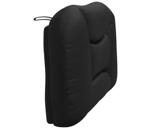 Voodipeatsi Padi Hvar, Must, 100 cm Kunstnahk