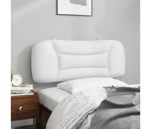 Galvgaļa Spilvens, Balts, 100 Cm, Mākslīgā Āda Vidaxl