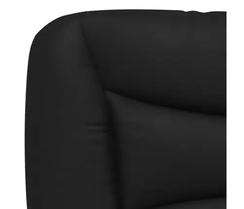 Voodipeatsi Padi Hvar, Must, 120 cm Kunstnahk