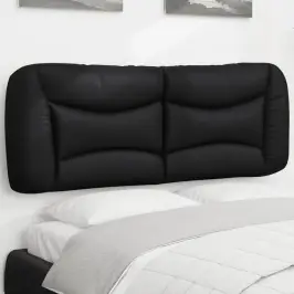 Voodipeatsi Padi Hvar, Must, 120 cm Kunstnahk