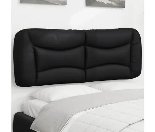 Voodipeatsi Padi Hvar, Must, 120 cm Kunstnahk