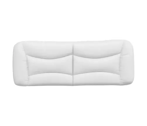 Galvūgalio Pagalvėlė, Hvar, Baltos Spalvos, 120cm Dirbtinė Oda