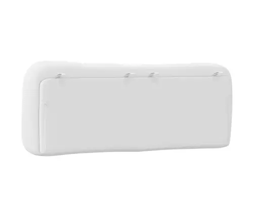 Galvūgalio Pagalvėlė, Hvar, Baltos Spalvos, 120cm Dirbtinė Oda