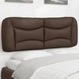 Voodipeatsi Padi Hvar, Pruun, 120 cm Kunstnahk