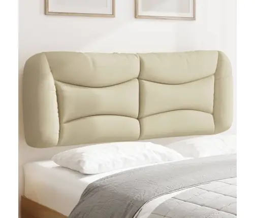 Galvgaļa Spilvens, Krēmkrāsas, 140 Cm, Audums Vidaxl