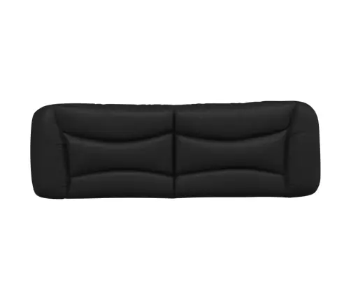 Galvgaļa Spilvens, Melns, 160 Cm, Mākslīgā Āda Vidaxl