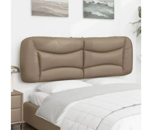 Galvgaļa Spilvens, Kapučīno, 160 Cm, Mākslīgā Āda Vidaxl