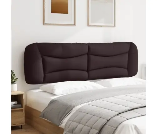 Galvgaļa Spilvens, Tumši Brūns, 180 Cm, Audums Vidaxl