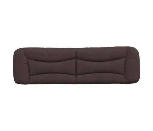 Galvgaļa Spilvens, Tumši Brūns, 180 Cm, Audums Vidaxl