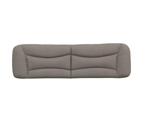 Galvgaļa Spilvens, Pelēkbrūns, 180 Cm, Audums Vidaxl