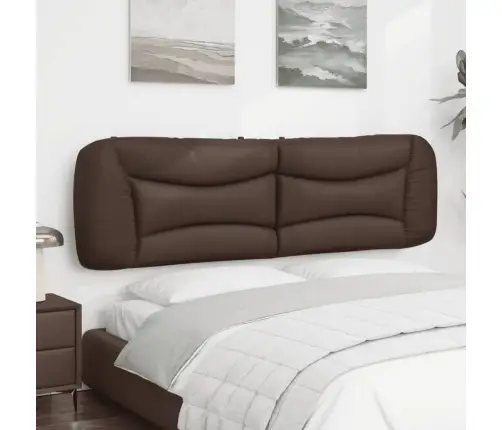 Voodipeatsi Padi Hvar, Pruun, 180 cm Kunstnahk