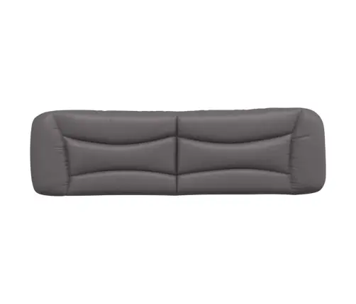 Galvūgalio Pagalvėlė, Hvar, Pilkos Spalvos, 180cm Dirbtinė Oda