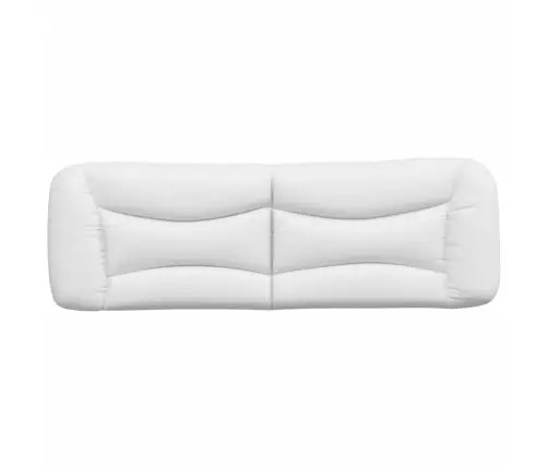 Galvūgalio Pagalvėlė, Hvar, Baltos Spalvos, 152cm Dirbtinė Oda