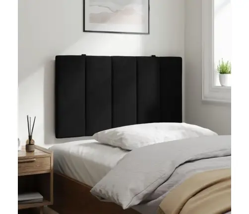 Galvgaļa Spilvens, Melns, 80 Cm, Samts Vidaxl