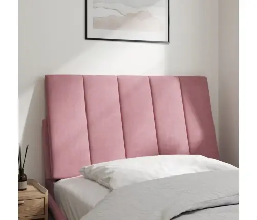 Galvgaļa Spilvens, Hanko, Rozā, 80 Cm, Samts Vidaxl