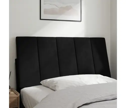 Galvūgalio Pagalvėlė, Hanko, Juodos Spalvos, 100cm Aksomas