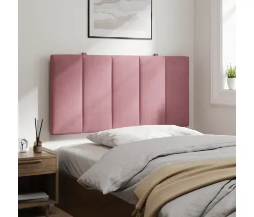 Voodipeatsi Padi Hanko, Roosa, 100 cm Samet