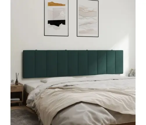 Galvūgalio Pagalvėlė, Hanko, Tamsiai Žalios Spalvos, 200cm Aksomas