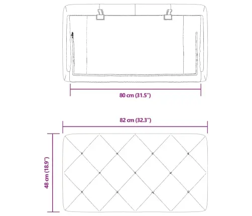 Galvgaļa Spilvens, Tumši Pelēks, 80 Cm, Samts Vidaxl