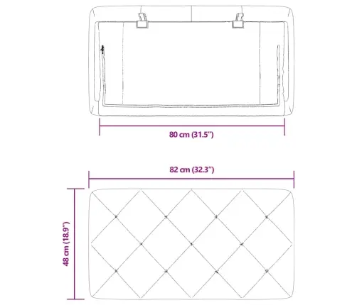 Galvgaļa Spilvens, Tumši Zaļš, 80 Cm, Samts Vidaxl