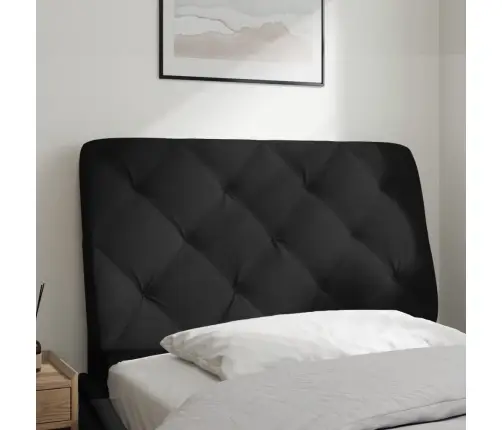 Galvgaļa Spilvens, Melns, 90 Cm, Samts Vidaxl