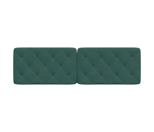 Galvūgalio Pagalvėlė, Tamsiai Žalios Spalvos, 160cm Aksomas