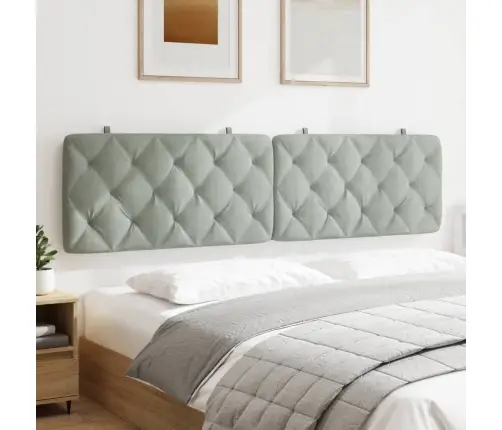 Voodipeatsi Padi, Helehall, 200 cm Samet