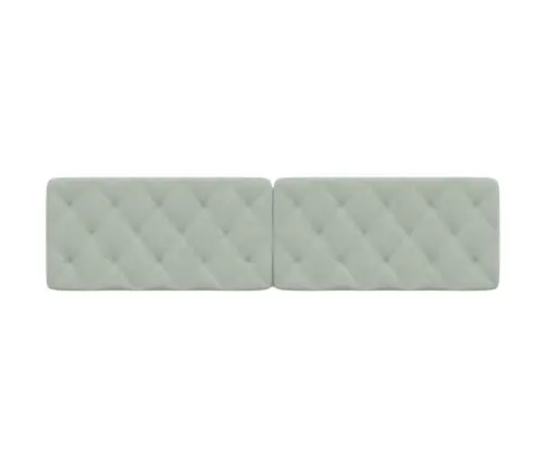 Voodipeatsi Padi, Helehall, 200 cm Samet