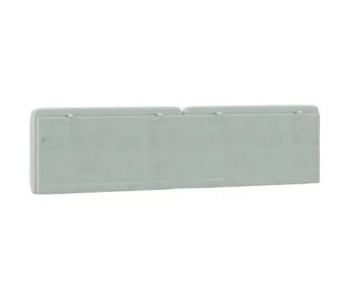 Voodipeatsi Padi, Helehall, 200 cm Samet