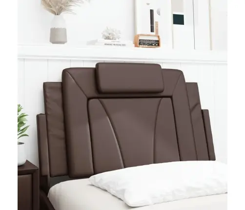 Galvgaļa Spilvens, Brūns, 80 Cm, Mākslīgā Āda Vidaxl