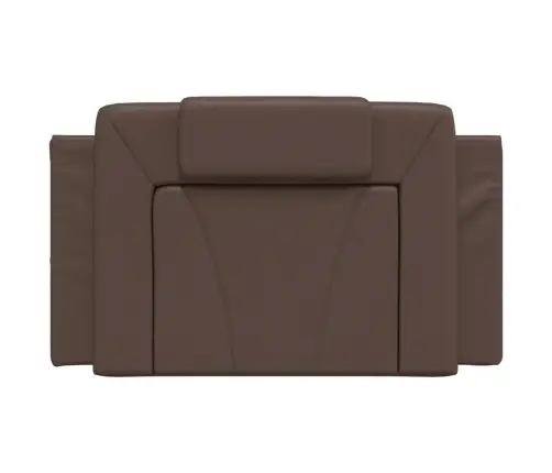 Galvgaļa Spilvens, Brūns, 80 Cm, Mākslīgā Āda Vidaxl