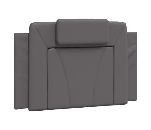 Galvgaļa Spilvens, Pelēks, 80 Cm, Mākslīgā Āda Vidaxl