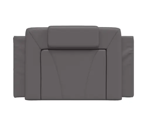 Galvgaļa Spilvens, Pelēks, 80 Cm, Mākslīgā Āda Vidaxl