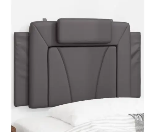 Galvgaļa Spilvens, Pelēks, 80 Cm, Mākslīgā Āda Vidaxl