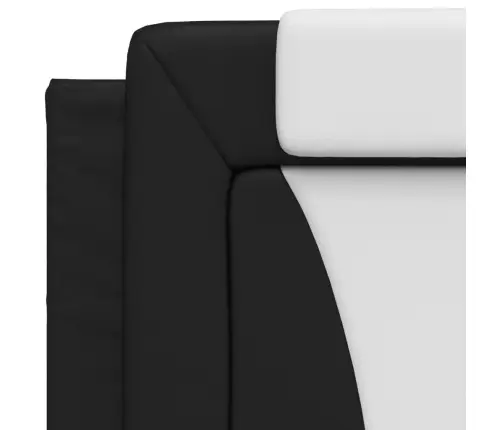 Galvūgalio Pagalvėlė, Viana, Juodas Ir Baltas, 80cm Dirbtinė Oda