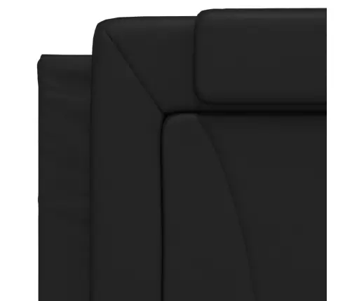 Galvgaļa Spilvens, Melns, 100 Cm, Mākslīgā Āda Vidaxl Galvgaļa Spilvens, Melns, 100 Cm, Mākslīgā Āda Vidaxl