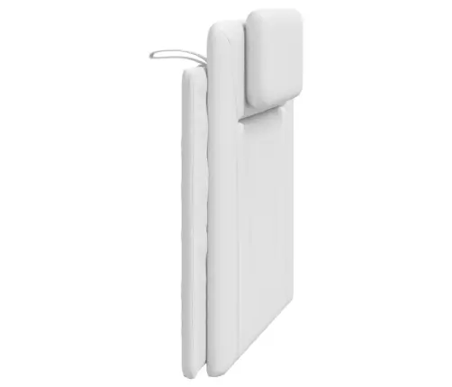 Galvgaļa Spilvens, Balts, 100 Cm, Mākslīgā Āda Vidaxl