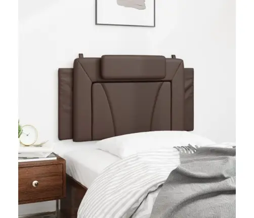 Galvgaļa Spilvens, Brūns, 100 Cm, Mākslīgā Āda Vidaxl