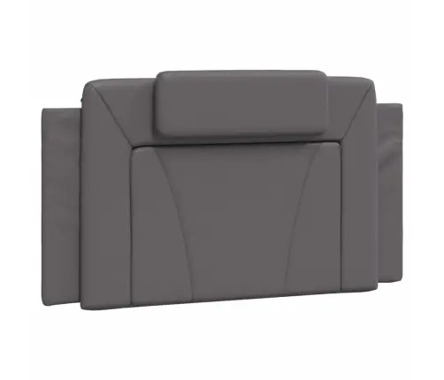 Galvgaļa Spilvens, Pelēks, 100 Cm, Mākslīgā Āda Vidaxl