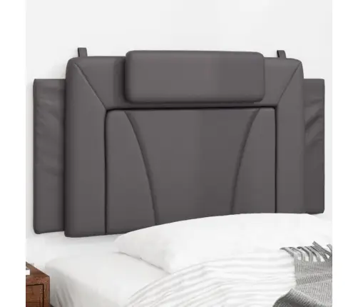 Galvgaļa Spilvens, Pelēks, 100 Cm, Mākslīgā Āda Vidaxl