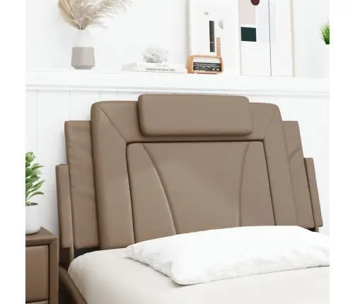 Galvgaļa Spilvens, Kapučīno, 100 Cm, Mākslīgā Āda Vidaxl