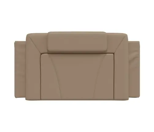 Galvgaļa Spilvens, Kapučīno, 100 Cm, Mākslīgā Āda Vidaxl